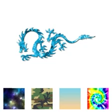 Dragon Tribal - Vinyl Decal Sticker - Multiple Patterns & Sizes - ebn230