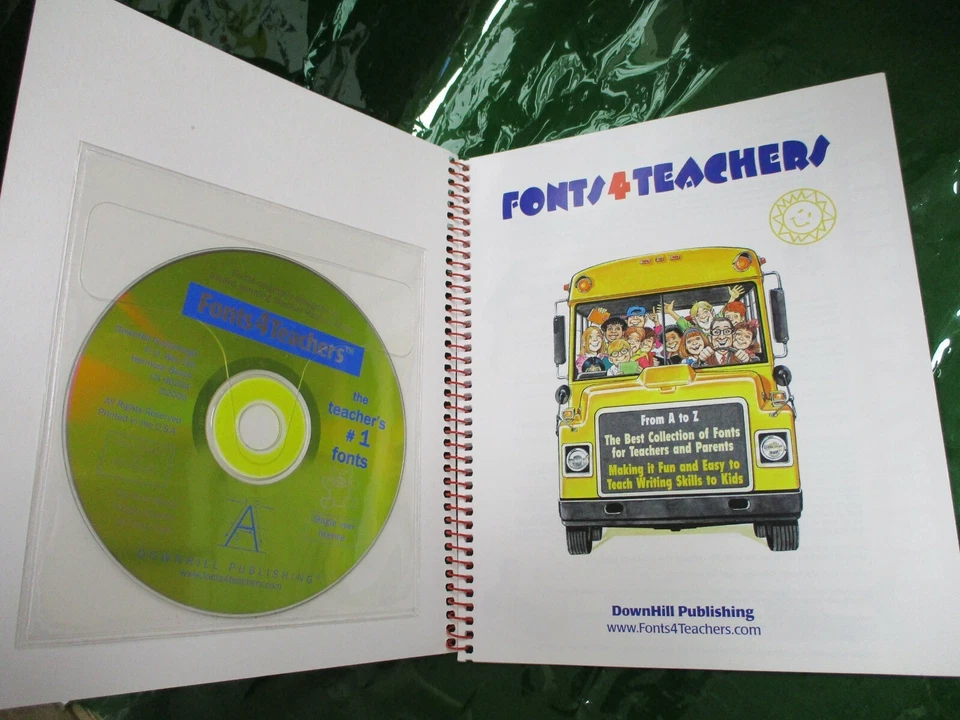 Fonts 4 Teachers- Teacher's Most Popular fonts- CD included - Image 3 of 3