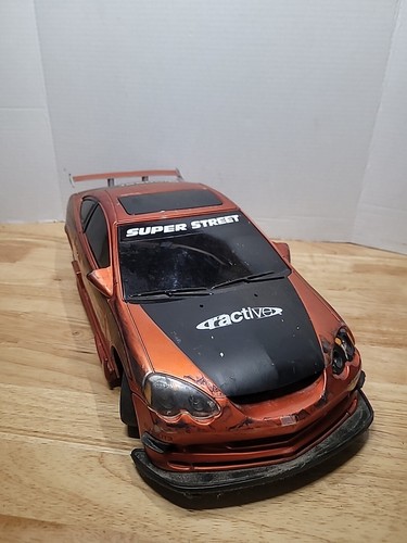 Vintage Radio Shack ACURA RSX RC CAR SUPER STREET 2003 Car & Remote Untested. - Picture 4 of 19
