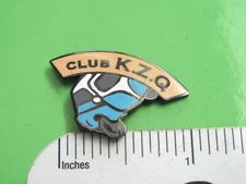 CLUB K.Z.Q. - hat pin . tie tac , lapel pin GIFT BOXED