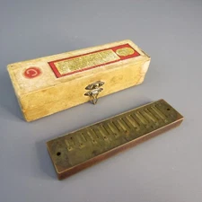 Vintage Up To Date Harmonica Part with Original Box M. Hohner Estate Find