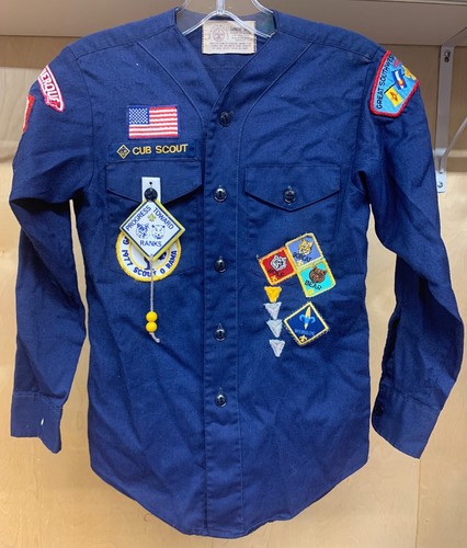 Boy Scout Cub Uniform Shirt Bear Bobcat 