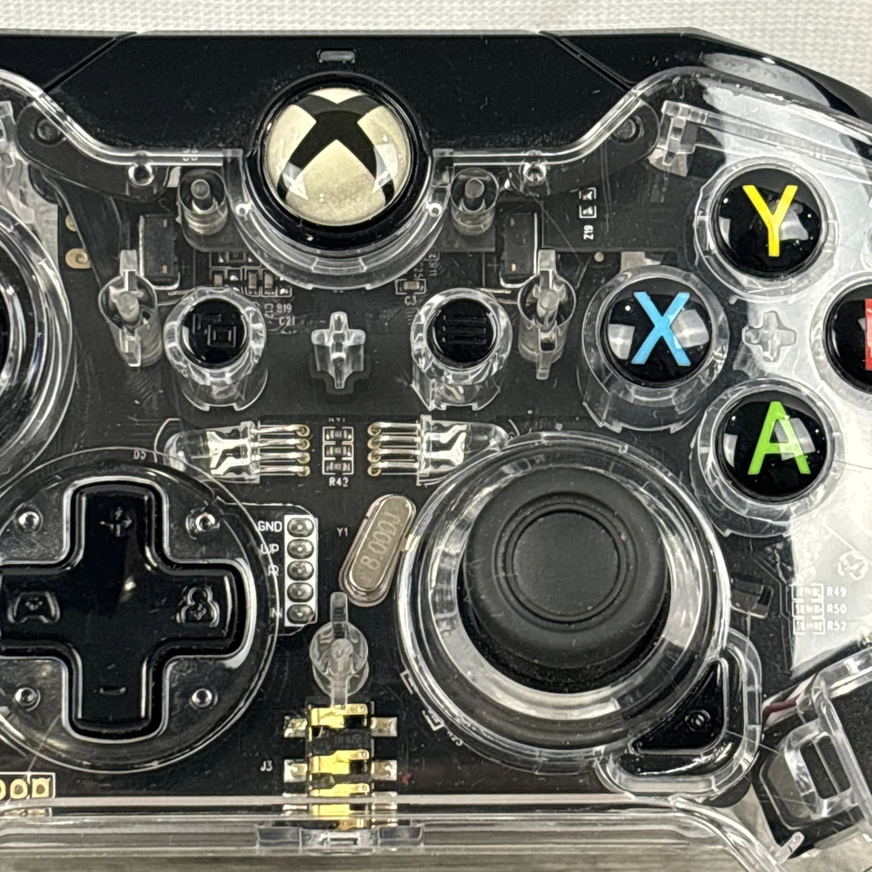 Afterglow 048121NA Clear Transparent Game Controller | Dual Analog | Free Ship - Image 3 of 4