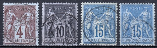 France 1876/1890 - Très belle collection de type Sage COTE 520€ - TB 1er choix - Picture 7 of 10