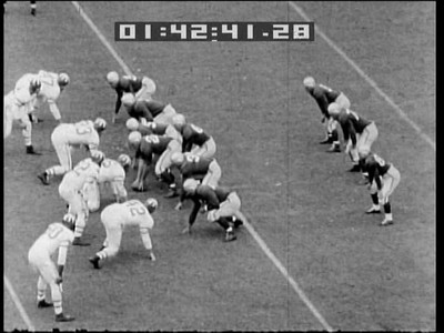 1948 AAFC Regular Season Game DONS @ 49ERS Dobbs vs Albert FREE SHIPPING