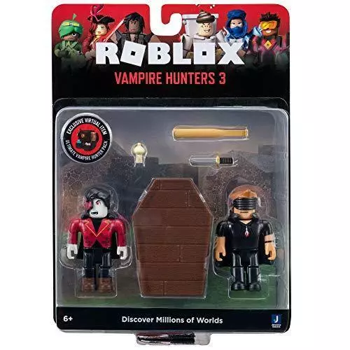  Roblox Action Collection - Vampire Hunter 3 Game Pack [Includes  Exclusive Virtual Item] : Toys & Games