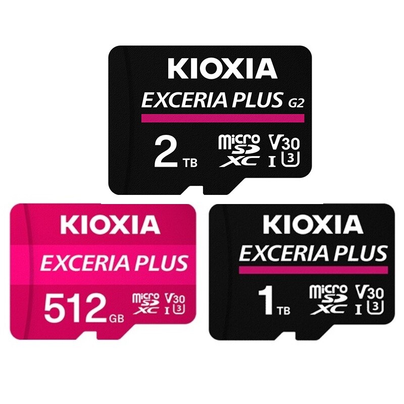 New KIOXIA EXCERIA Plus 512GB 1TB 2TB MicroSD Card SDHC SDXC New KIOXIA EXCERIA Plus 512GB 1TB 2TB MicroSD Card SDHC SDXC
