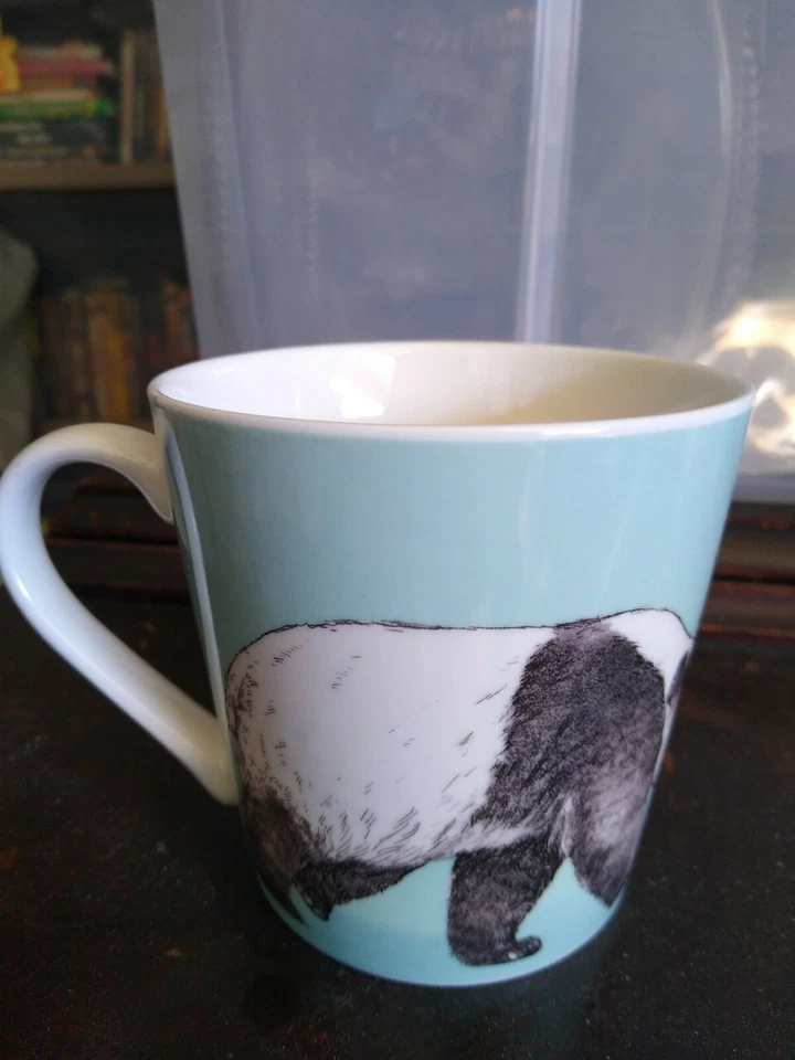 QUEENS PANDA COUTURE COFFEE MUG. Panda Bear China. Art Deco Print Mug. B104 - Image 4 of 4