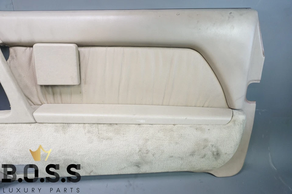 90-95 Mercedes R129 SL320 300SL SL500 Right Side Interior Door Panel Beige OEM - Image 2 of 4