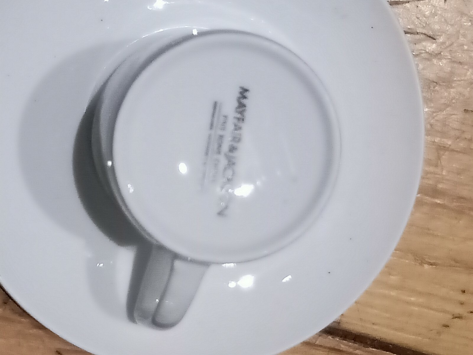 2 WHITE SMALL MAYFAIR JACKSON ESPRESSO CUPS AND SAUCERS COFFEE eBay