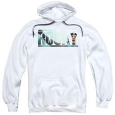Rocky Hoodie Logo with Photo White Hoody