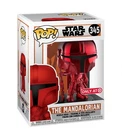 Funko Pop! Star Wars - The Mandalorian (Chrome Red) Target EXCL #345 +Protector