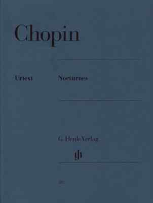 Nocturnes, Chopin - Henle Urtext HN 185, NEU UND PORTOFREI VOM MUSIKFACHHÄNDLER