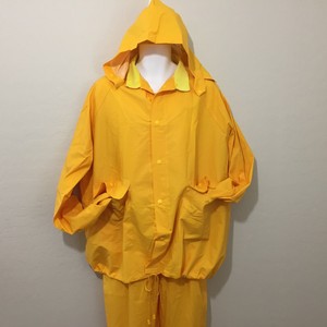 yellow fishing jacket