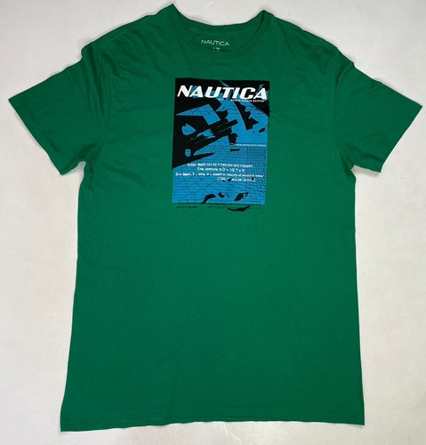Nautica Graphic T-shirt Men Adult XXL 