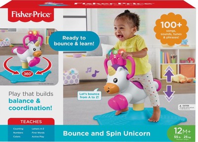 bounce and spin unicorn