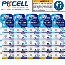 50 PCS CR1216 ECR1216 DL1216 3V Lithium Watch Batteries Coin Cell