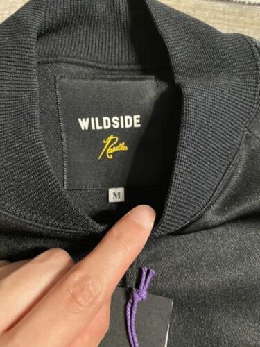 S WILDSIDE Needles R.C. トラック ジャケット 黒 販売質屋 メンズ