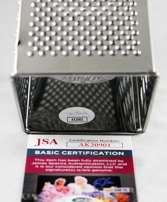 ALYSSA SUTHERLAND SIGNED EVIL DEAD RISE CHEESE GRATER PROP