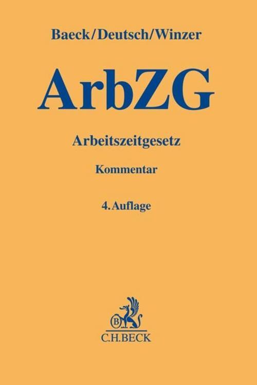 Thumbnail - Arbeitszeitgesetz, Ulrich Baeck