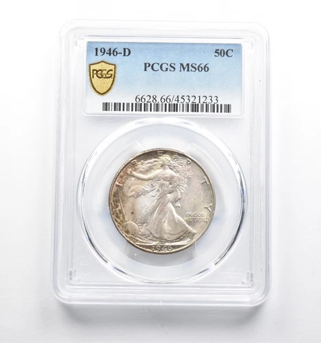 MS66 1946-D Walking Liberty Half Dollar PCGS *4709