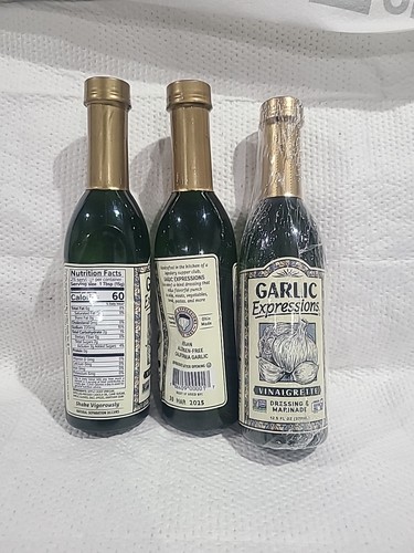 Aglio Espressioni Vinaigrette Insalata Condimento Marinata Non OGM Vegan 3 Pk 1/25 - Foto 4 di 4