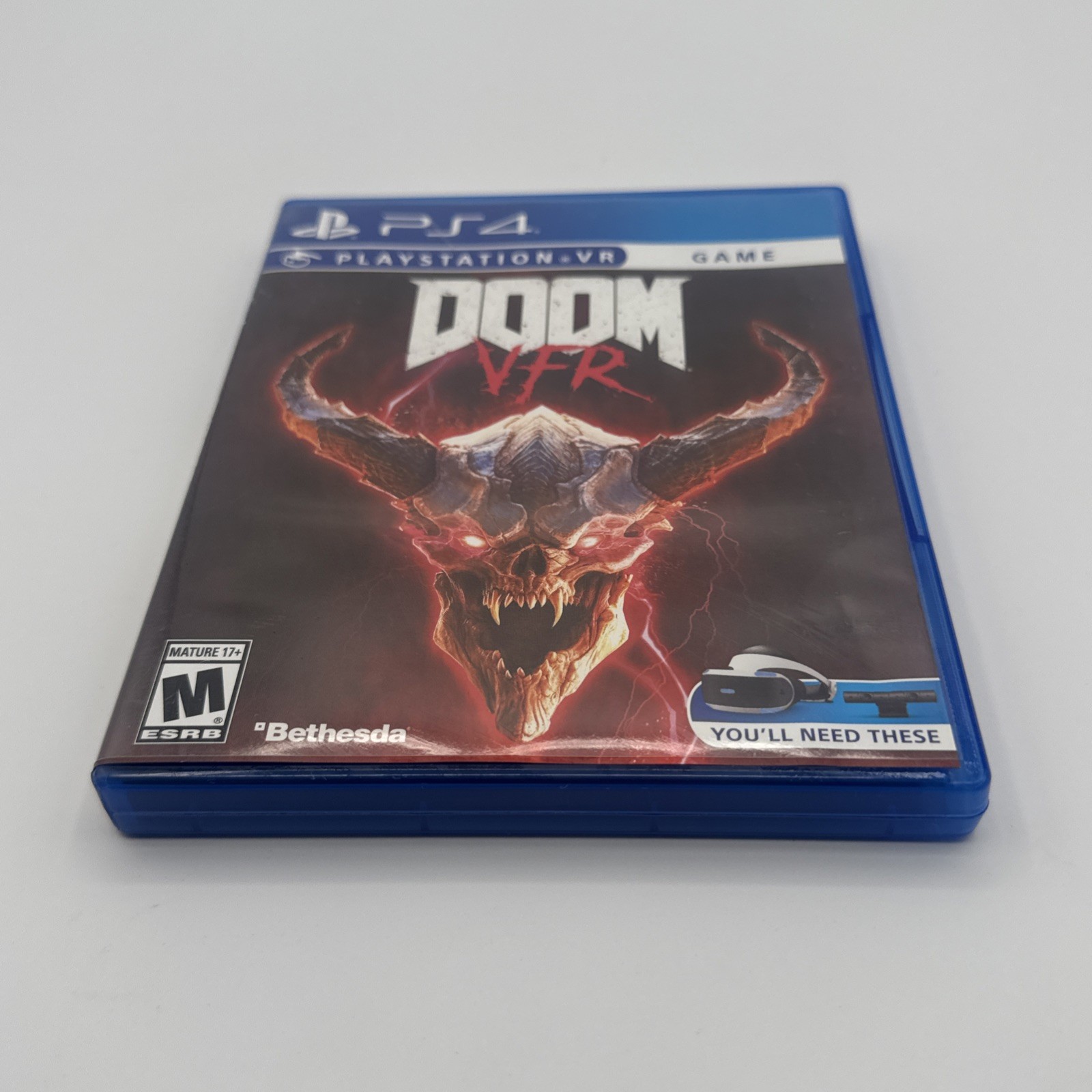 Doom VFR Sony PlayStation 4 PS4 VR Virtual Reality, Complete in Box, CIB, Tested