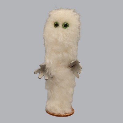 Finnish 1950s Hattifattener Moomin Figurine by Atelier Fauni #8988