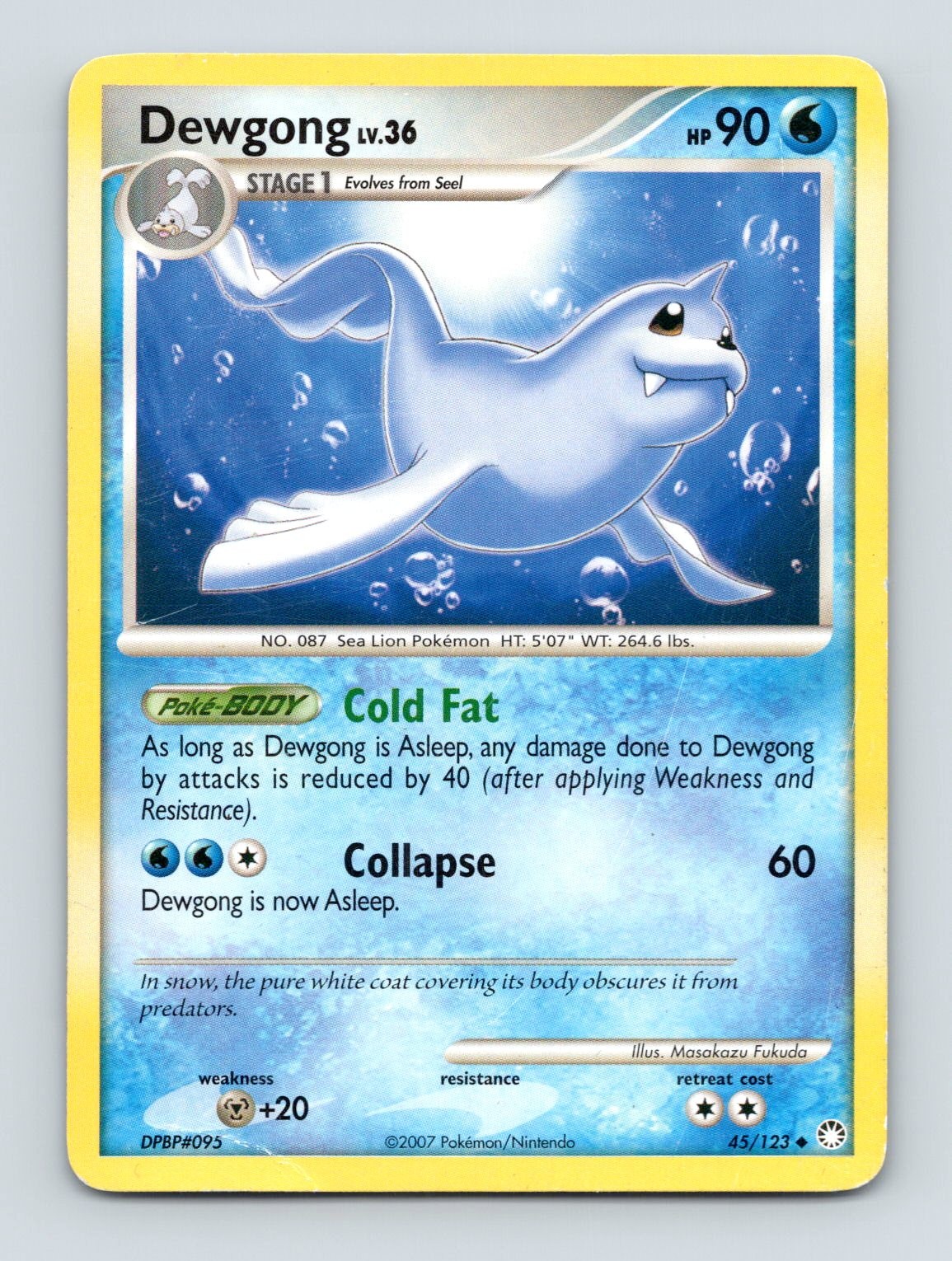 Dewgong Uncommon Mysterious Treasures 45/123