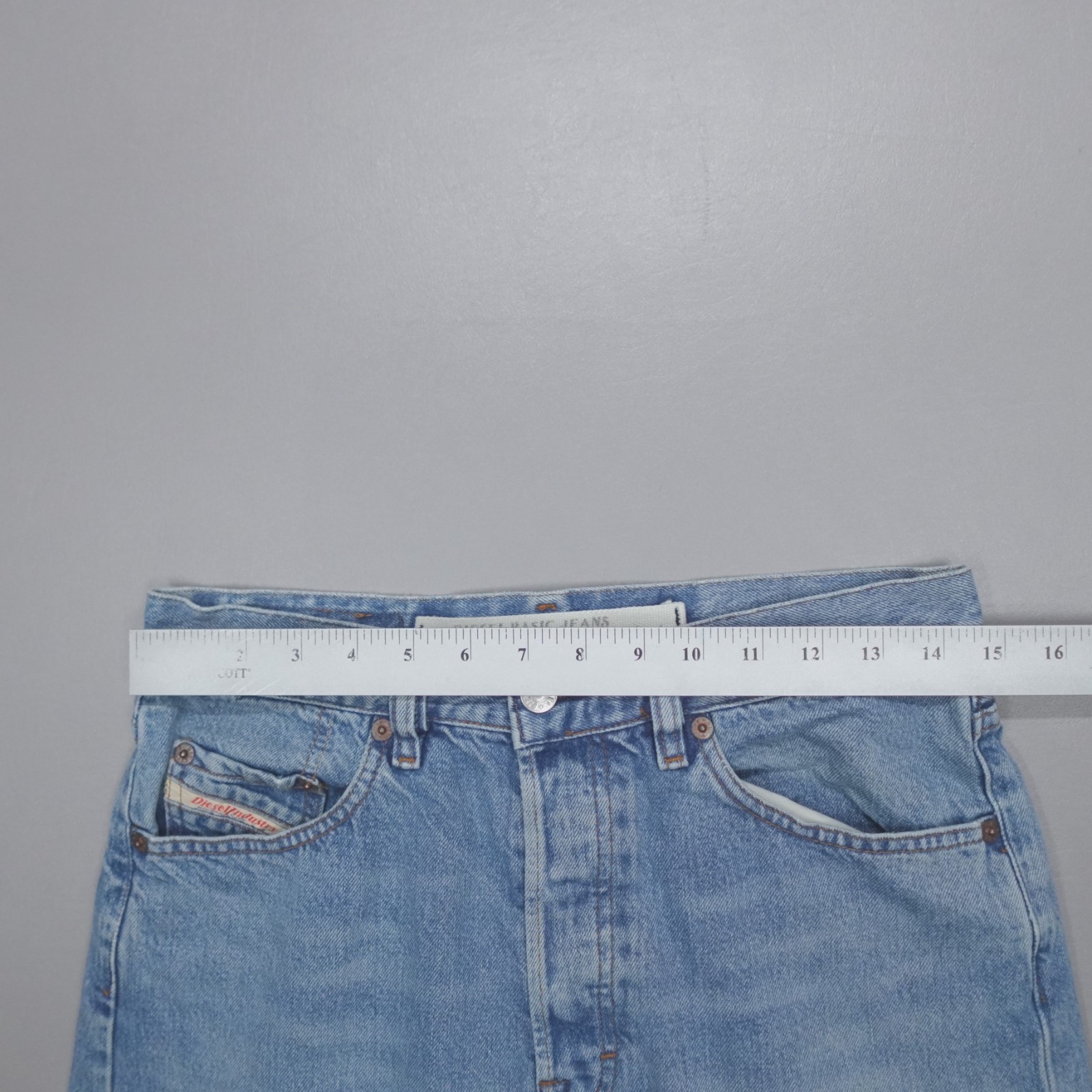 Diesel Basic Jeans Light Wash Button Fly Denim Me… - image 8