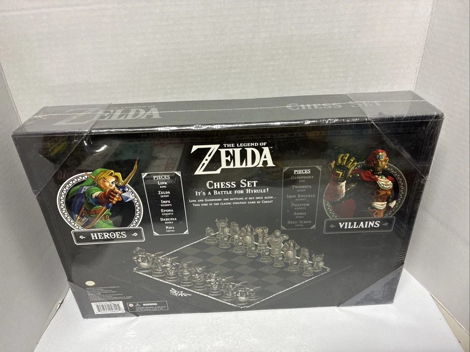 USAopoly The Legend of Zelda Chess Set NIB Sealed Gamestop Exclusive - Image 3 of 4
