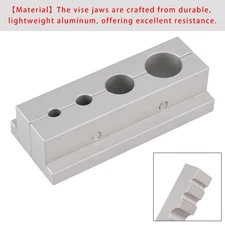 Vise Clamp Block Shaft Clamp for Fox Grip & Grip 2 Damper Rebuild 32 34 36 38 40