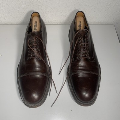 Sergio Rossi Schuhe Herren EU 42 Braunes Leder Business Schuhe Made in Italy