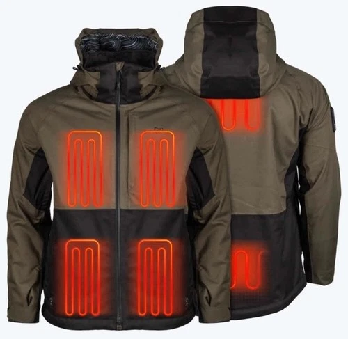 Mobile Warming 7.4V Denali Heated Snow Jacket Kit Mens Olive Large - product listing photo