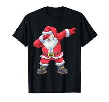 Double Santa Claus Christmas Kids Boys Girls Double Xmas Gift T-Shirtfrom JP