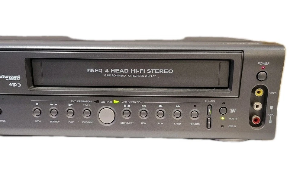 Sylvania DVC800C VCR DVD Reproductor Combo Grabadora 4 Cabezales VHS Hi-Fi Probado y Funcionando Foto 3 de 4