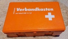 Oldtimerzubehör, alter SÖHNGEN Auto Verbandskasten mit Inhalt