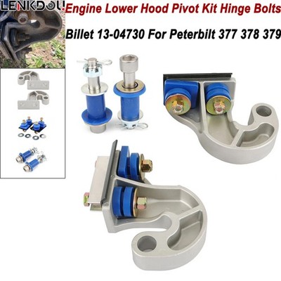 Lower Hood Pivot Kit& Engine Hood Hinge Pivot Bolt Kit For Peterbilt 378 379 377
