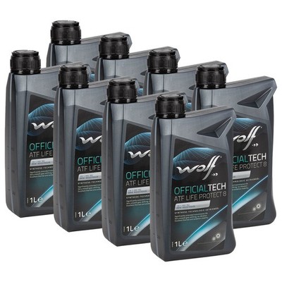 8L WOLF OFFICIALTECH ATF LIFE PROTECT 8 Automatikgetriebeöl für ZF 6/8/9-Gang