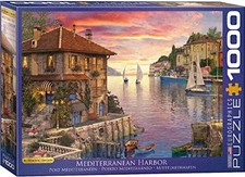 Eurographics Mediterranean Port 1000-Piece Jigsaw Puzzle 6000-0962from JP