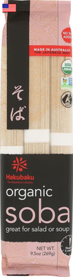 Organic Soba, 9.5 Oz      