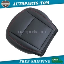 Passenger Bottom Seat Cover For 2018-2022 Jeep Wrangler Unlimited Rubicon Black