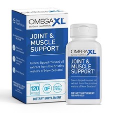 Omega XL 120ct by Great HealthWorks Potent, Joint Pain Relief Omega-3     