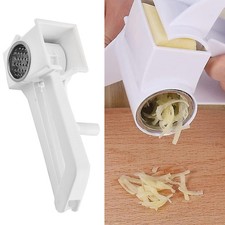 Kitchen Cheese Vegetable Grater Hand Held Rotary Shredder Cutter Tool