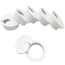 6pcs Desk Grommet 1-3/8 inch Plastic Wire Cord Cable Grommets Hole Cover for ...