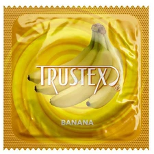 Trustex Banana Flavored Condoms 🍌 | 12-Pack