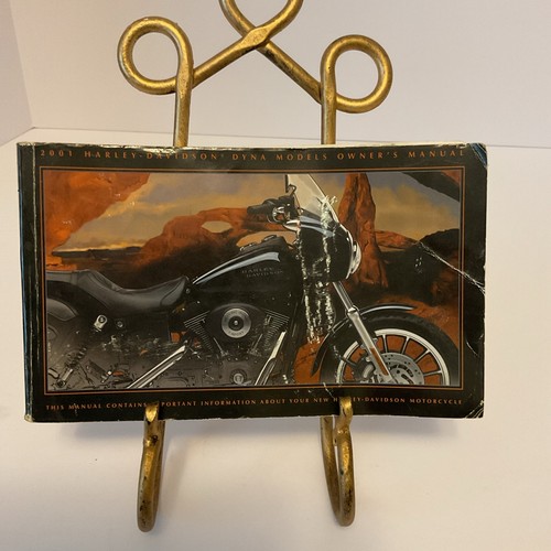 Harley Davidson Owners Manuel For 2001 Dyna Models - Picture 1 of 3