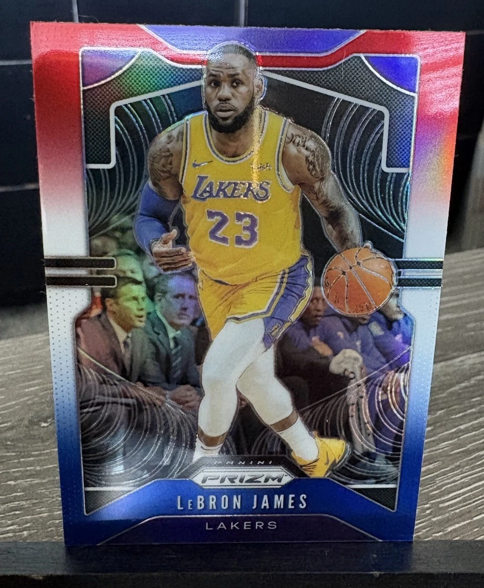 LeBron James Basketball Trading Cards 2019-20 Panini Prizm Set