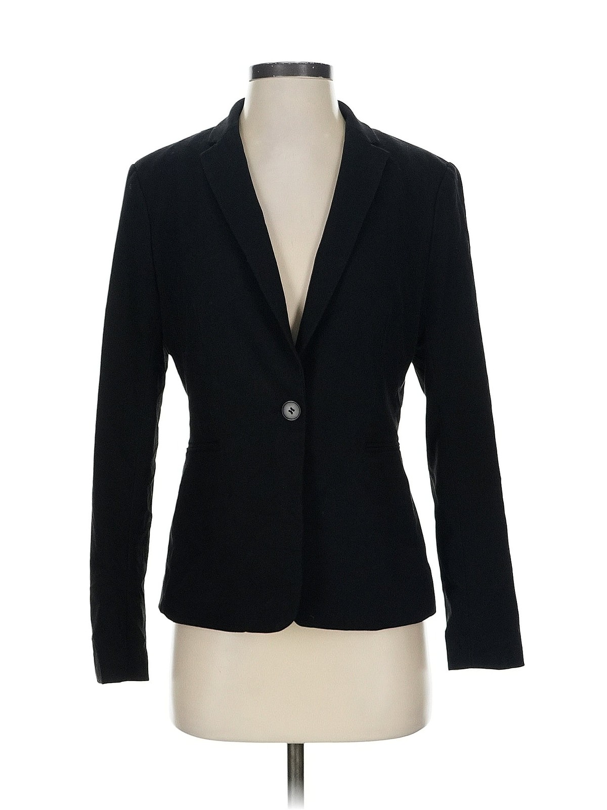 H&M Women Black Blazer S