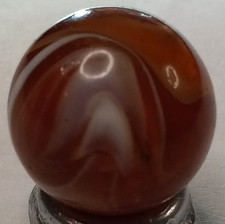 Vintage CAC Christensen Agate Slag Marble .64" Mint Condition 126.054